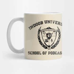 IU: School of Podcasting (black screen) Mug